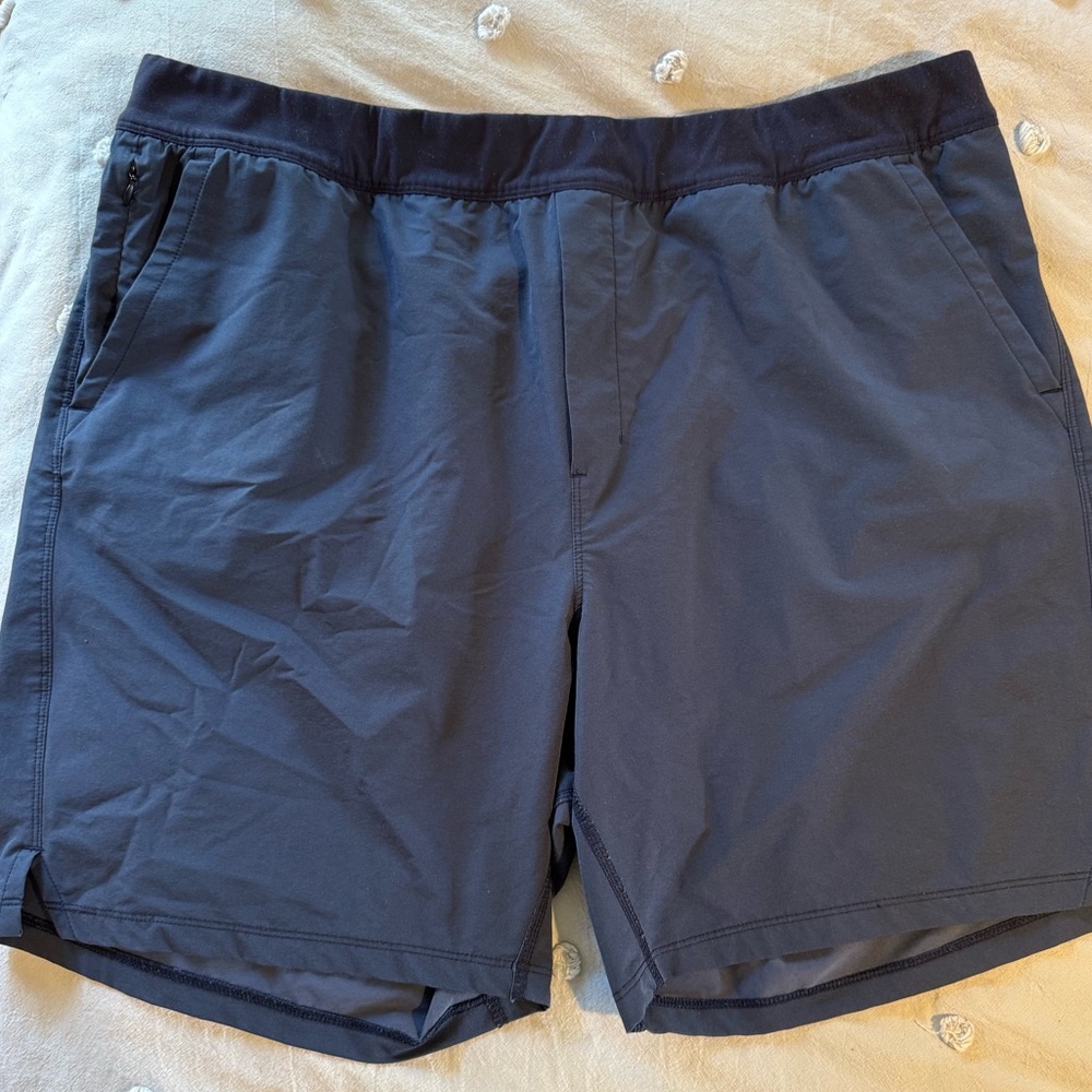 Public Rec Gamechanger Men's Navy Blue Shorts  42  9 inch Stretch golf everyday